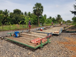 Battambang - Bamboo train