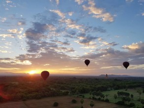 Montgolfière à Bagan 🎈